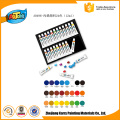 24 Colours Cheap price hot Art kids acrylic wholesale paint 12ml acrylic paint